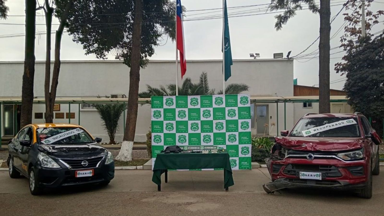 <p>Detienen a dos personas y recuperan vehículo robado tras “turbazo” en Colina</p>
