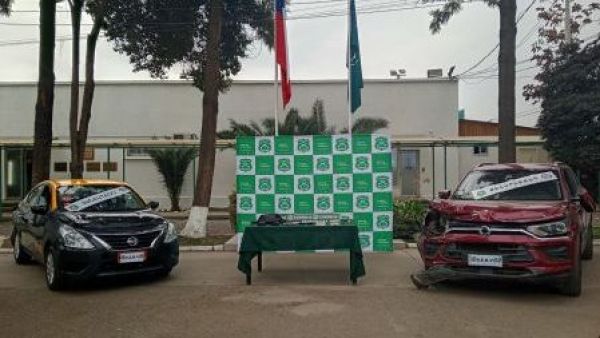 <p>Detienen a dos personas y recuperan vehículo robado tras “turbazo” en Colina</p>