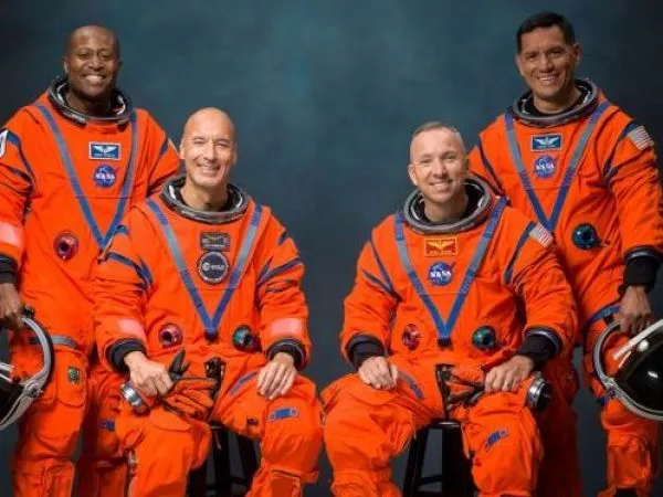 Los cuatro astronautas que protagonizarán la misión Artemis III.