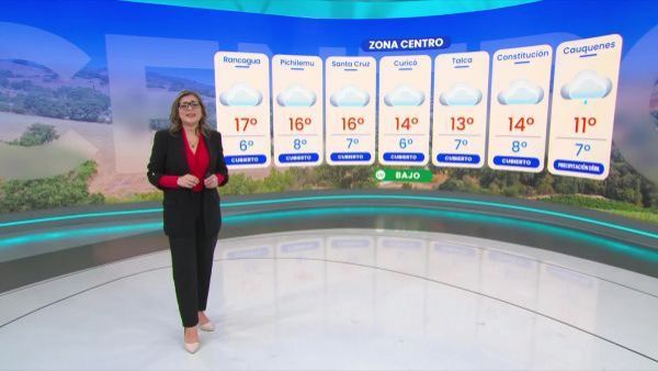 Pronóstico del tiempo: Viernes 12 de junio de 2026 | TV Tiempo
