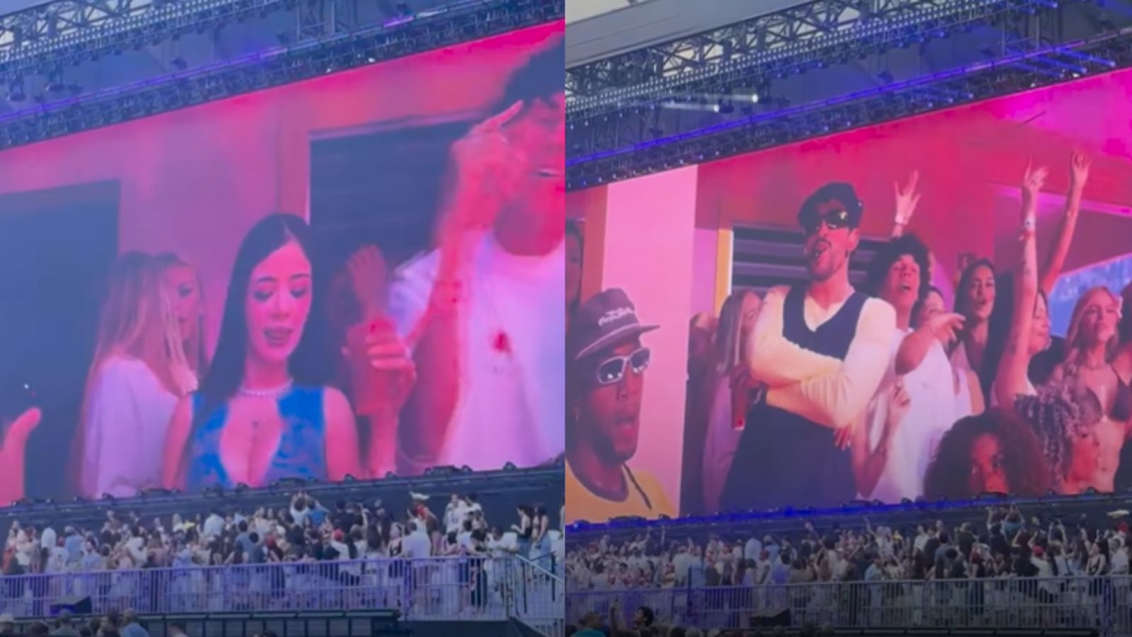 <p>Katteyes sorprendió en concierto de Bad Bunny en Madrid: apareció junto al cantante en “la casita”</p>
