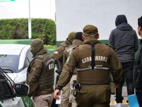 Carabineros capturó a tres secuestradores, tres asaltantes y un prófugo internacional