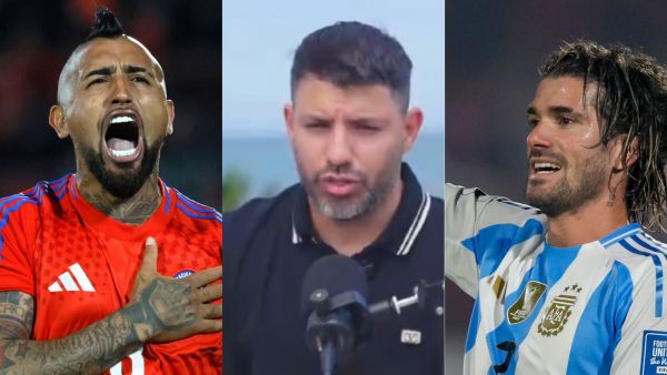 Sergio Aguero cierra el debate y elige al mejor entre Arturo Vidal y Rodrigo de Paul: "Le tengo mucho respeto"
