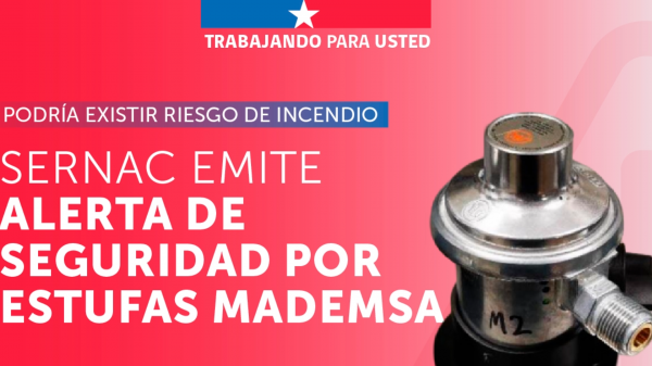 SERNAC emite alerta de seguridad por regulador de gas Mademsa: llaman a suspender su uso y solicitar devolución del dinero
