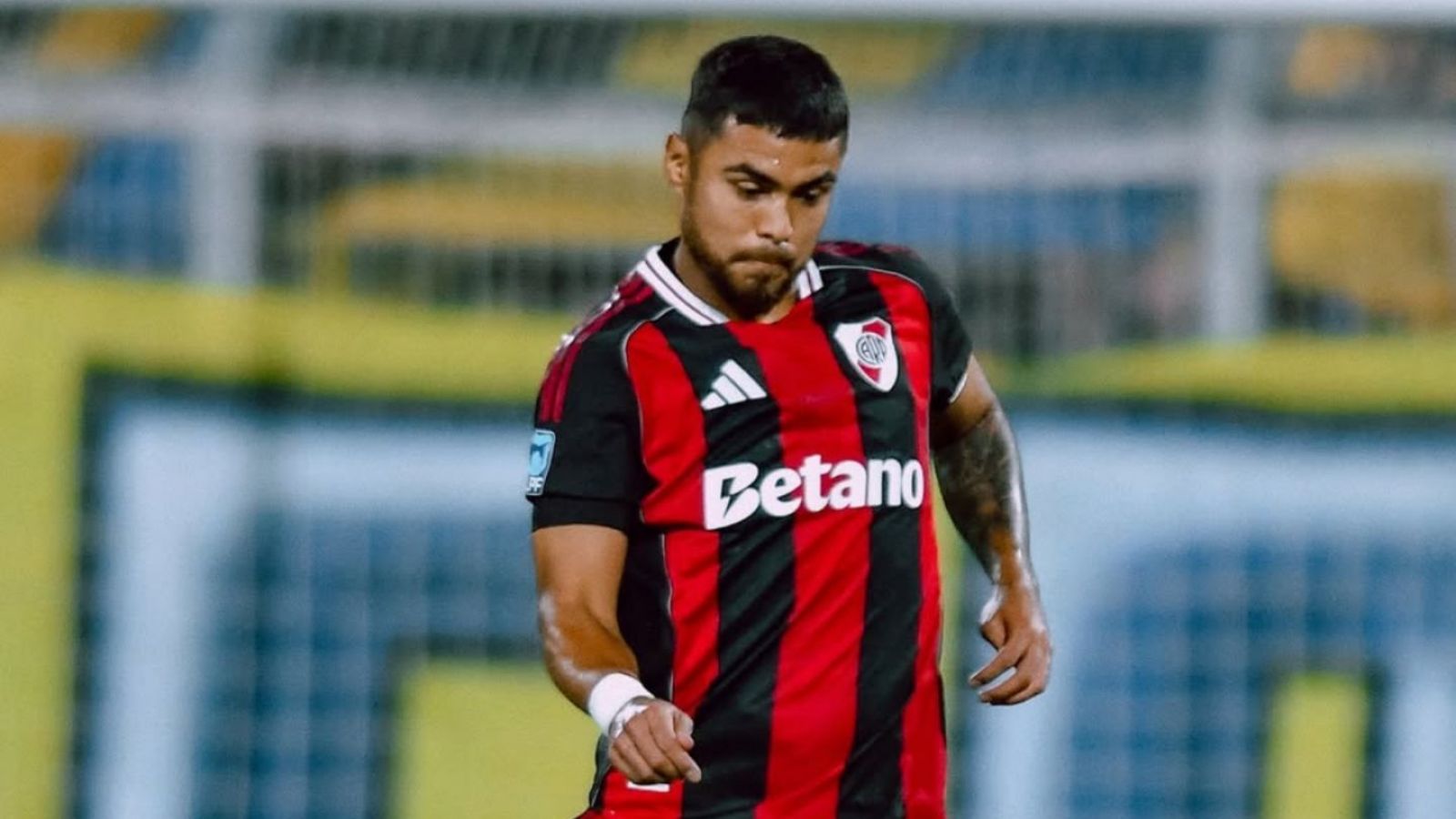 <p>Paulo Díaz con la camiseta de River Plate.</p>

