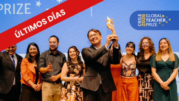 Últimos días para postular al Global Teacher Prize Chile 2026, el “Nobel de la Enseñanza”
