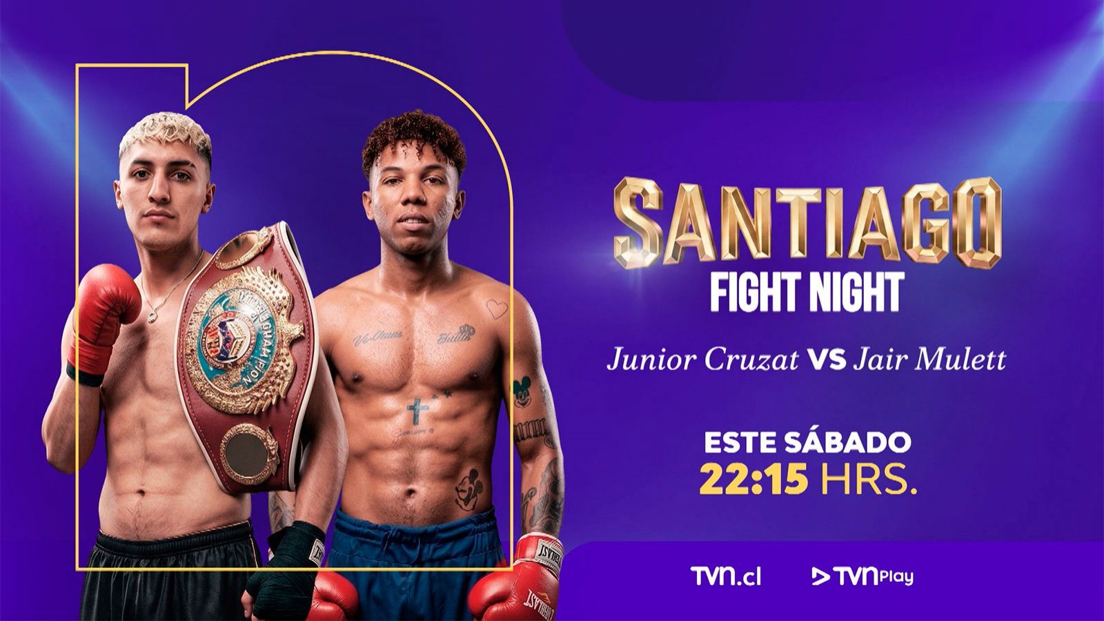 Transmite TVN: Fecha y hora para ver la pelea de boxeo de Junior Cruzat
