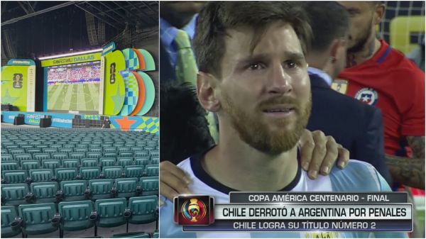 En Argentina no pueden olvidarse de Chile y publican imagen del "Fan Fest" de la Roja
