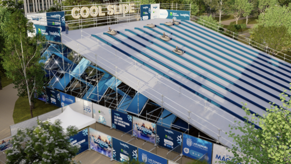 "CoolSlide": Cuándo y dónde disfrutar del tobogán gigante de hielo que llega por primera vez a Chile
