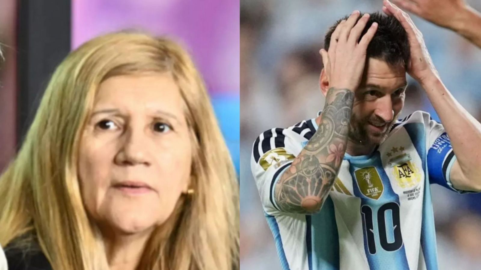Madre de Lionel Messi respondió a conductora que reveló falsa noticia sobre muerte de Jorge Messi
