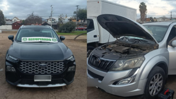 <p>Con un vehículo robado sujetos intentaron chocar a Carabineros para escapar de su detención</p>Con un vehículo robado sujetos intentaron chocar a Carabineros para escapar de su detención
