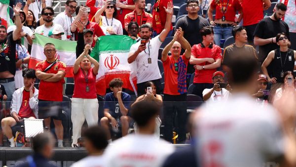 "Desde la antigua Persia": El mensaje que dejó Irán en el camarín tras su partido en Los Ángeles
