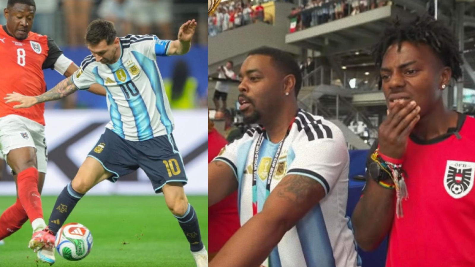 <p>La reacción de IShowSpeed luego del penal errado por Messi</p>
