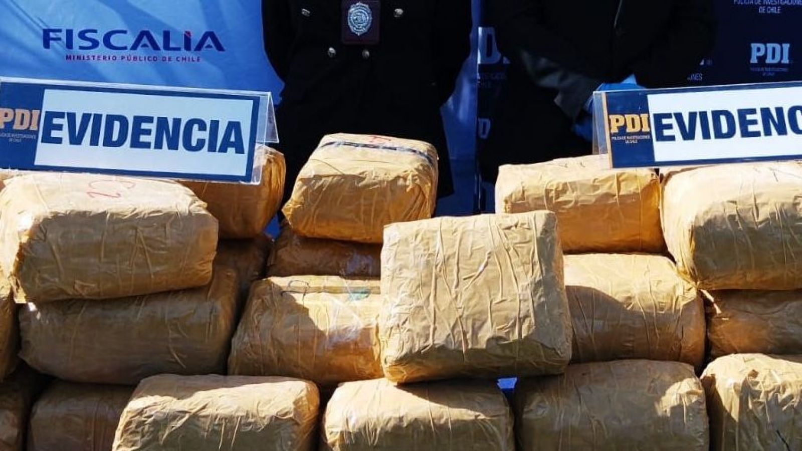 <p>Golpe al narcotráfico en Antofagasta: incautan 2,8 toneladas de droga</p>
