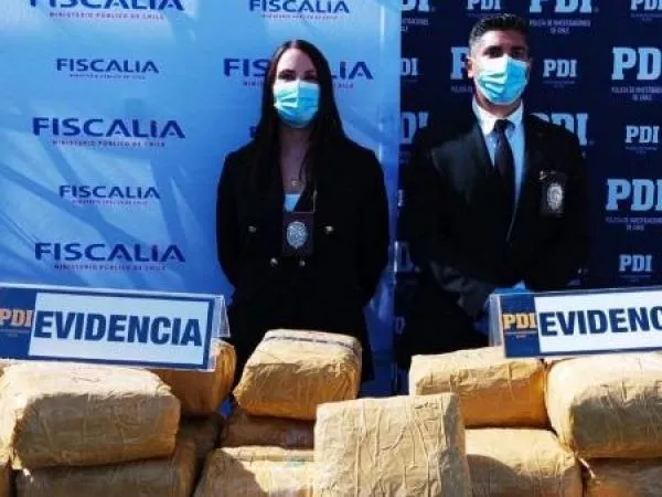 Golpe al narcotráfico en Antofagasta: incautan 2,8 toneladas de droga