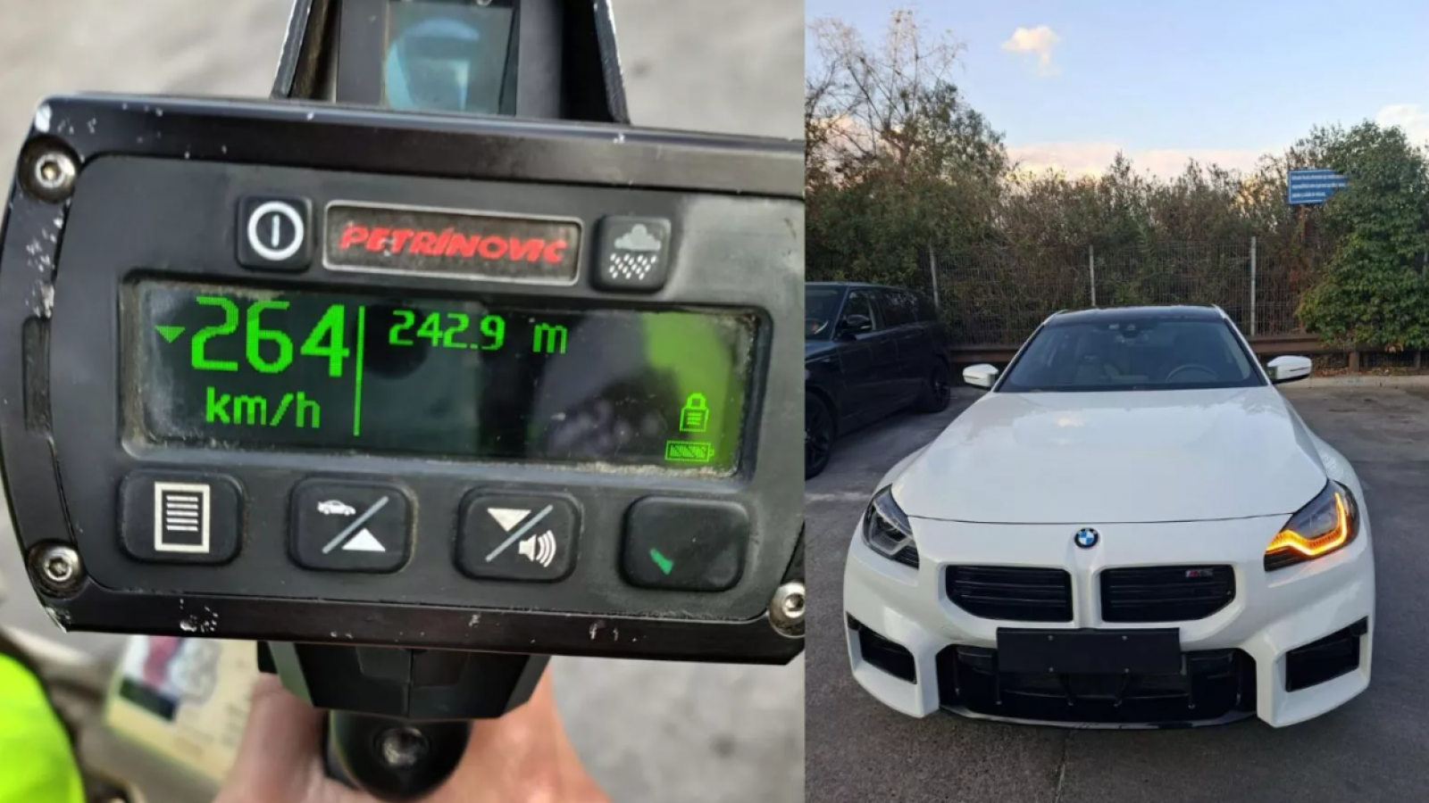 Carabineros detiene a sujeto que circulaba a 264km/h en la Costanera Norte
