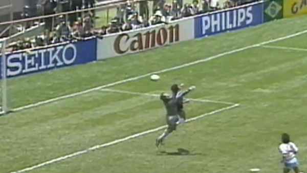 A 40 años: Diego Armando Maradona y "la mano de Dios"

