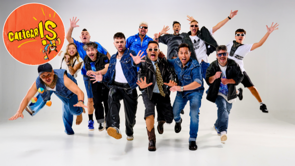 Los Caligaris aterrizan en Chile en show junto a La Combo Tortuga
