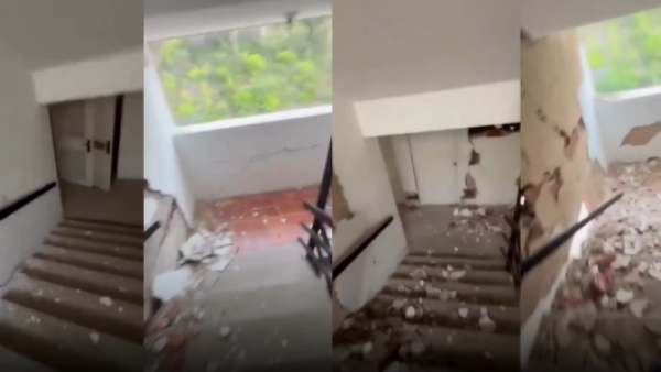 <p>Video muestra dramático escape desde edificio dañado tras terremotos en Venezuela</p>Video muestra dramático escape desde edificio dañado tras terremotos en Venezuela
