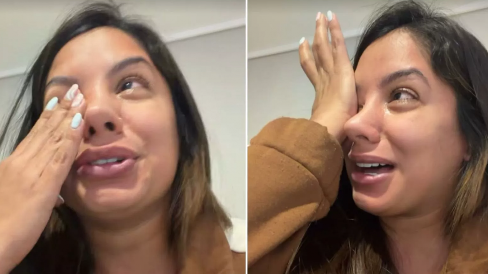 "Bajo los escombros": Actriz venezolana estalla en lágrima al buscar a su amiga desaparecida por terremotos en Venezuela
