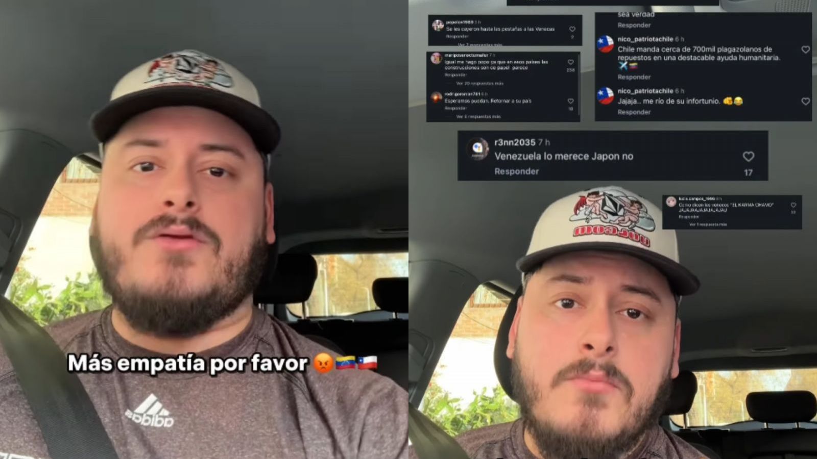 <p>Humorista venezolano condena mensajes de burla tras los dobles terremotos</p>
