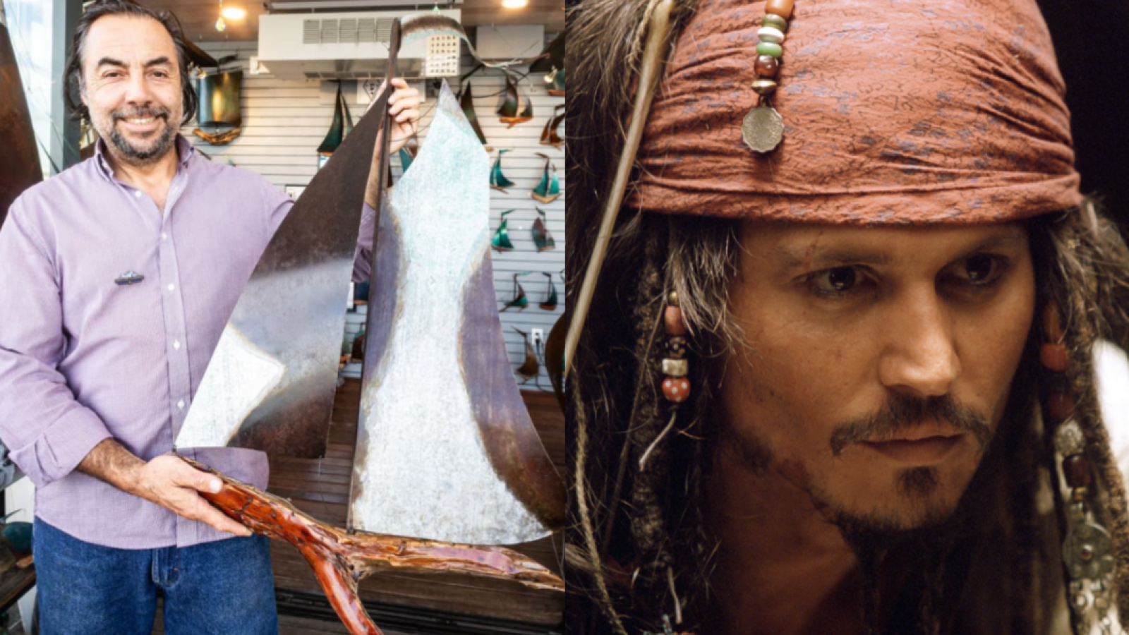 <p>Escultor chileno avanza a semifinales de concurso presentado por Johnny Depp</p>
