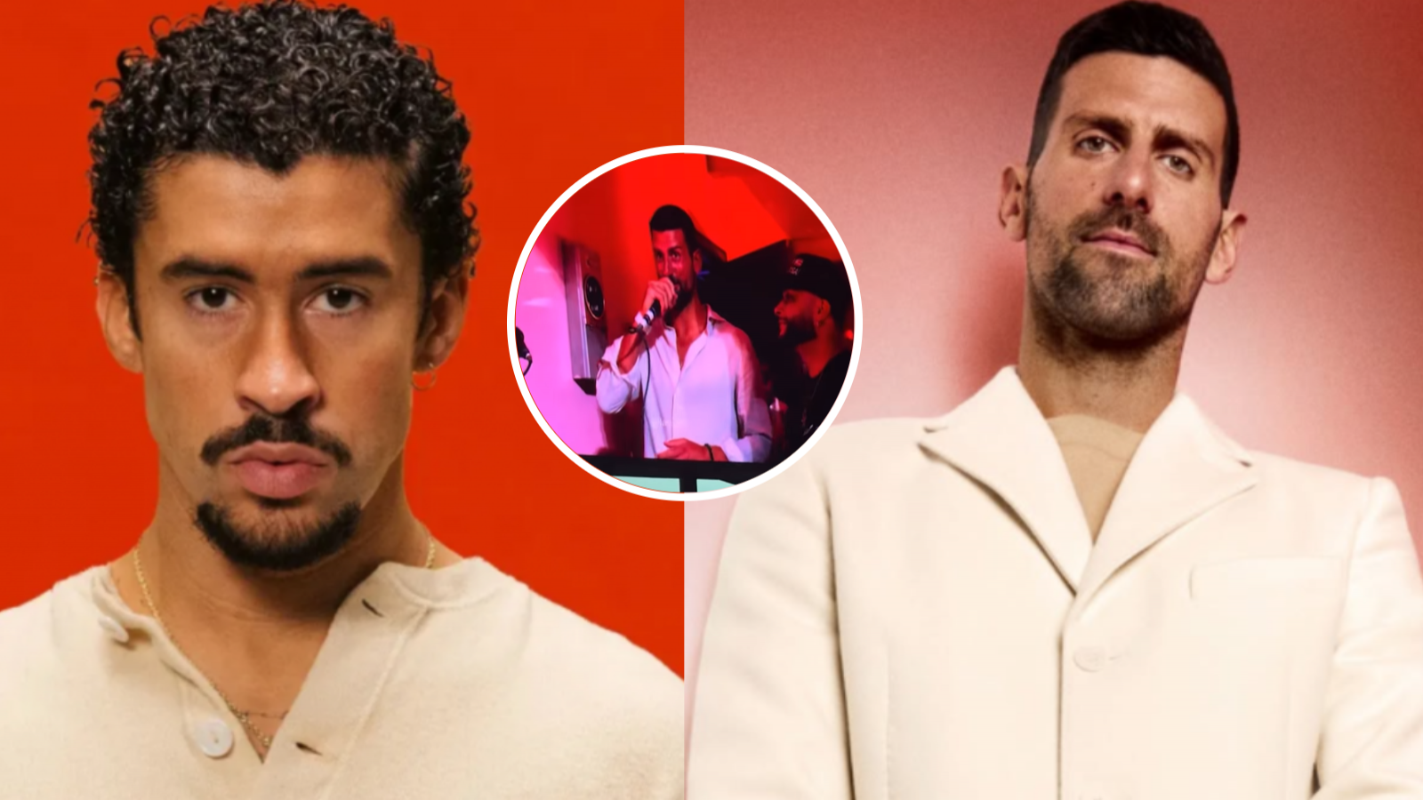 <p>Le habló al público: Novak Djokovic fue captado en la casita de Bad Bunny en Inglaterra</p>

