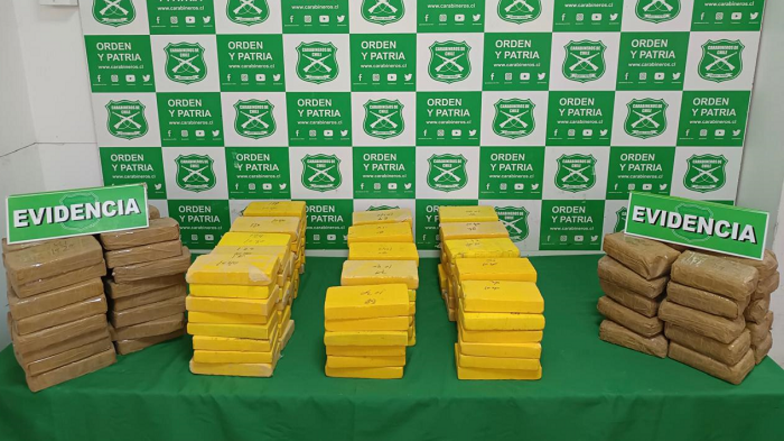 <p>Incautan 231 kilos de cocaína y pasta base durante controles en rutas de Taltal</p>
