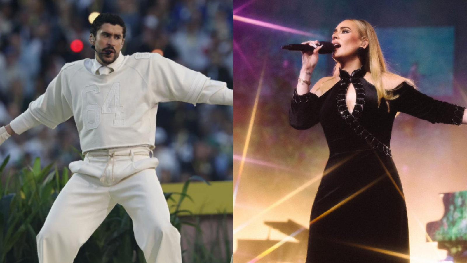 <p>Se hizo viral: Adele fue captada disfrutando el show de Bad Bunny en Londres</p>
