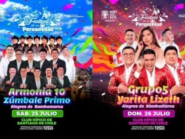 Festival de a peruanidad en Chile: Revisa lugar, precios y sectores