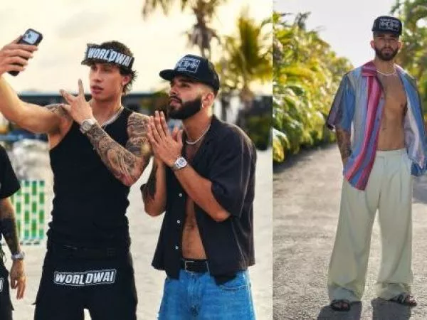 Manuel Turizo junto a Martin White lanzan 