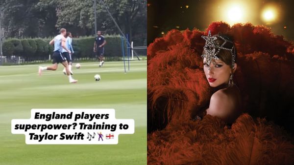 Inglaterra sorprende en la previa del Mundial: Selección fue captada entrenando con canción de Taylor Swift de fondo
