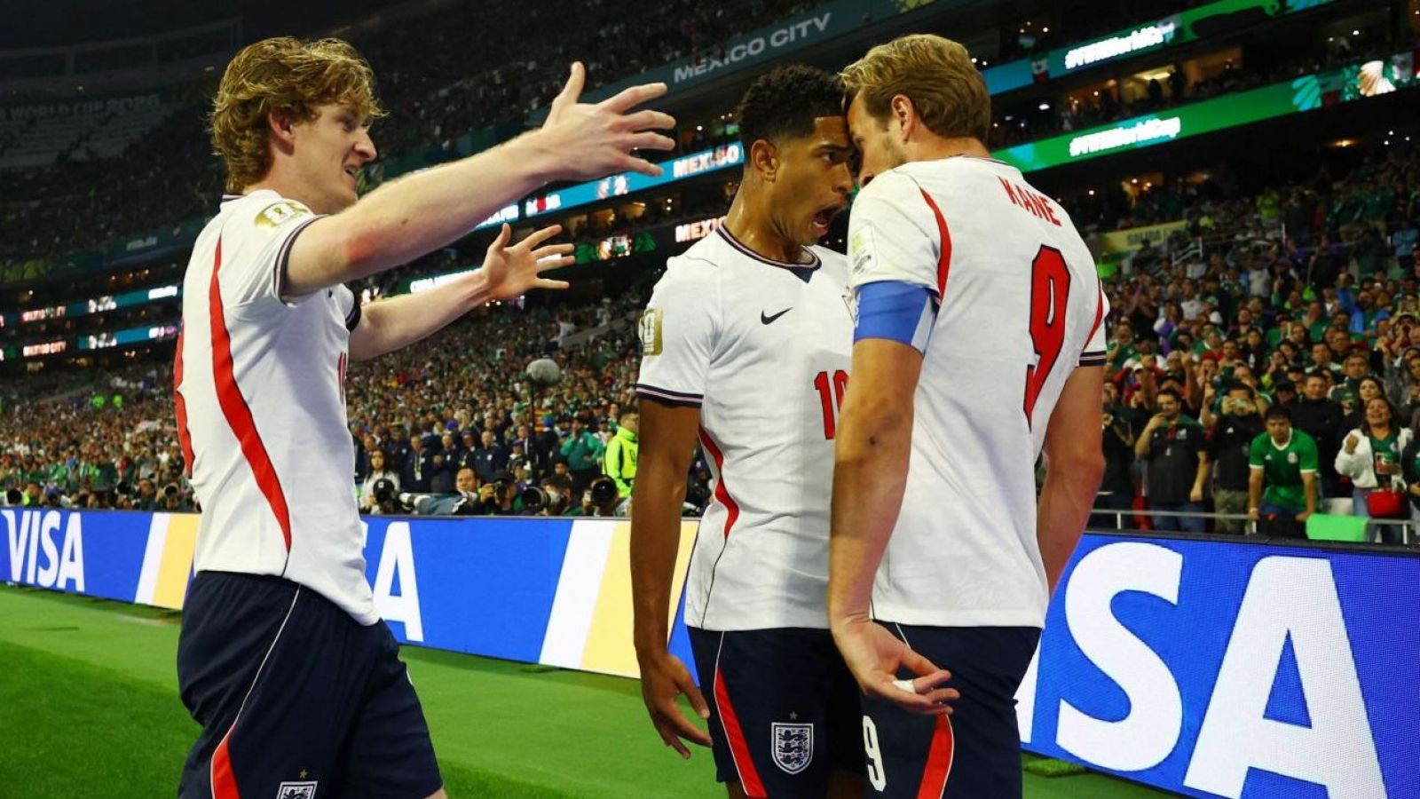 Inglaterra golpeó en los momentos claves y deja afuera a México del Mundial 2026
