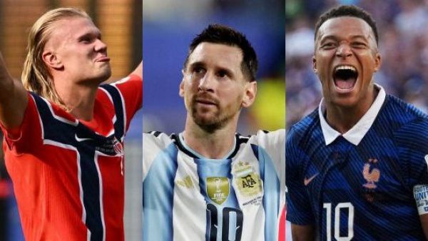 Haaland pelea con Messi y Mbappé: Los 10 máximos goleadores del Mundial 2026
