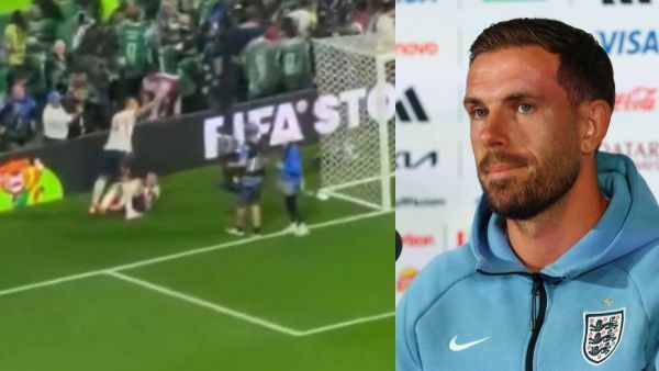 Fuera del Mundial: Henderson sufre insólita lesión durante festejos de Inglaterra ante México
