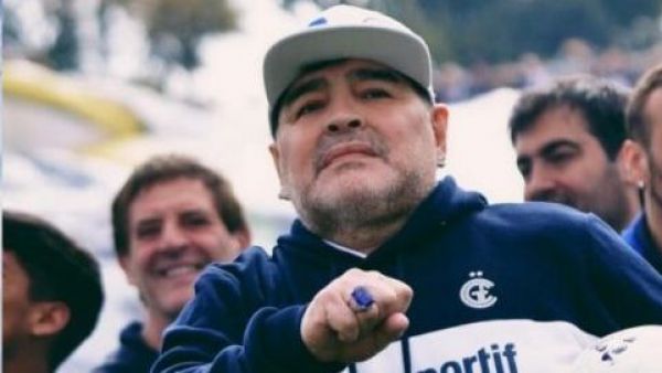 Grabado a solo semanas de su muerte: Aparece video inédito de Diego Maradona
