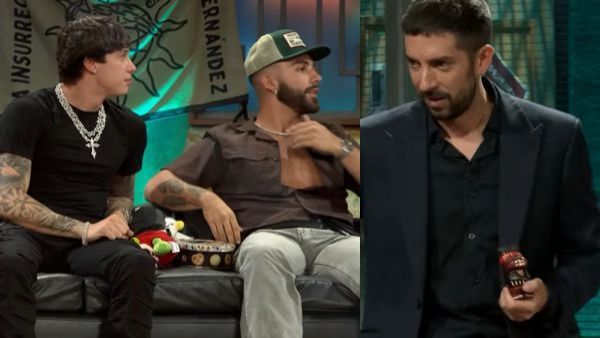 Martin White participó de popular programa de España y le regaló un indio pícaro a su conductor
