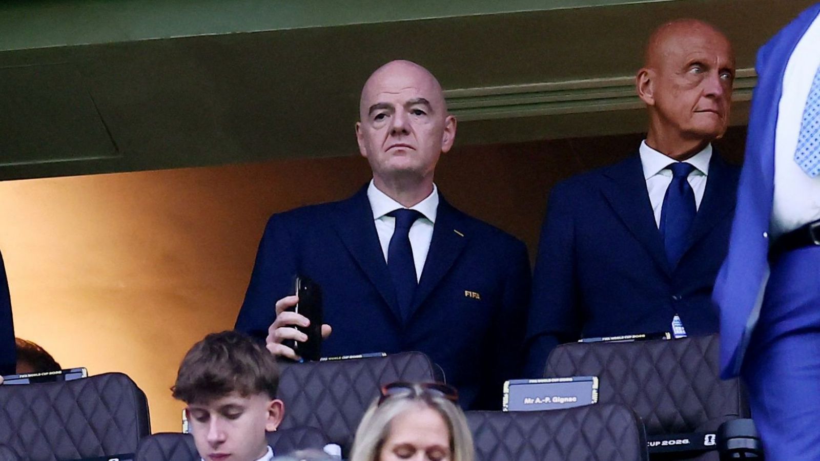 "Se preocupó": La comentada reacción de Infantino al primer gol de Egipto

