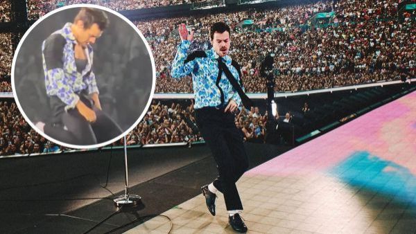 <p>Harry Styles protagoniza momento viral en Wembley</p>