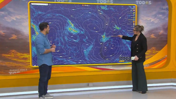 Viene con río atmosférico: Nuevo sistema frontal dejaría lluvias en gran parte del país