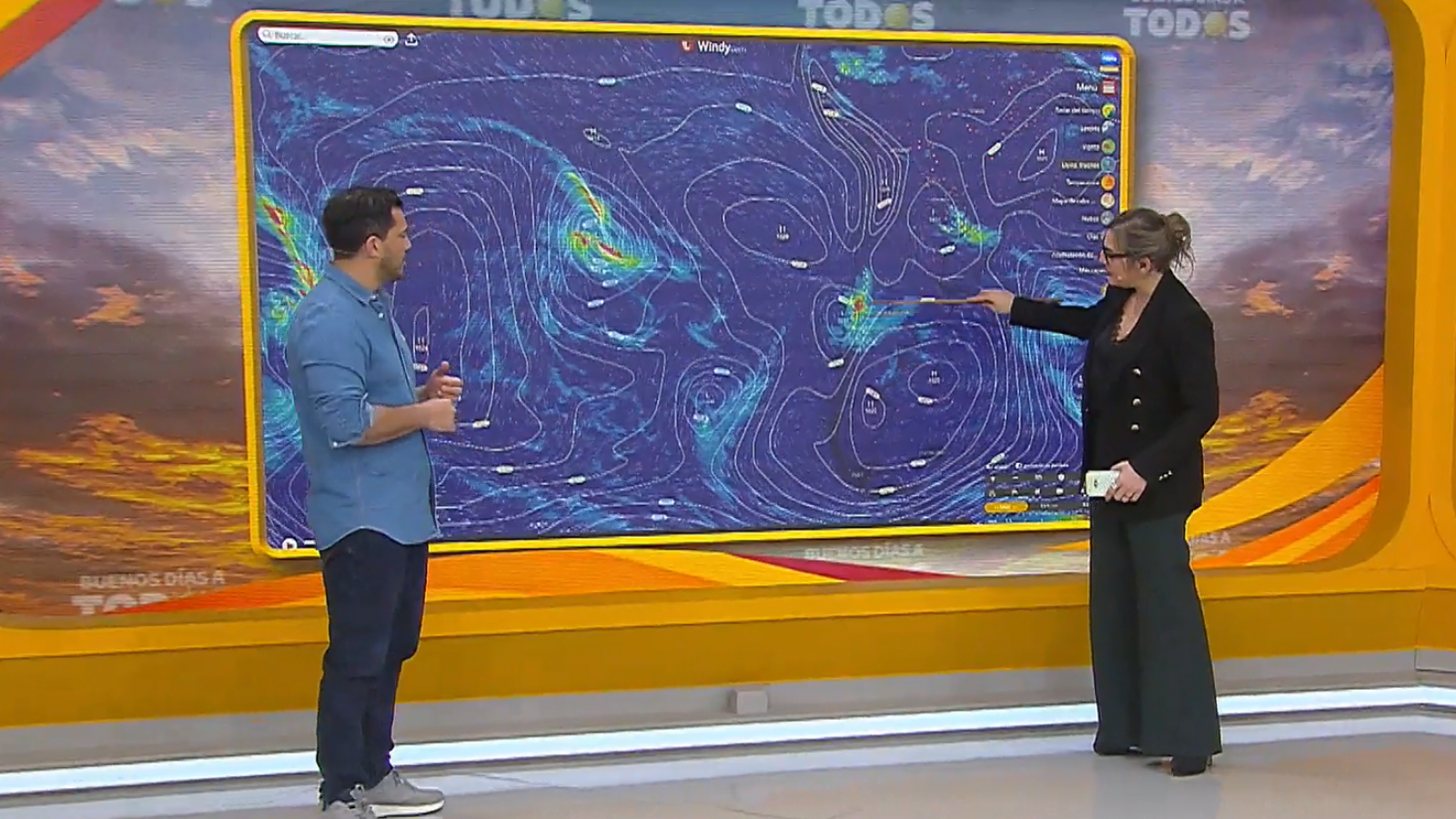 Viene con río atmosférico: Nuevo sistema frontal dejaría lluvias en gran parte del país
