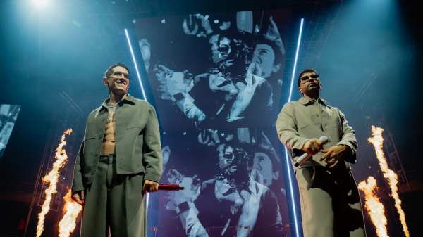 Lenny Tavárez y Justin Quiles hicieron vibrar el Movistar Arena con “Super Arte”
