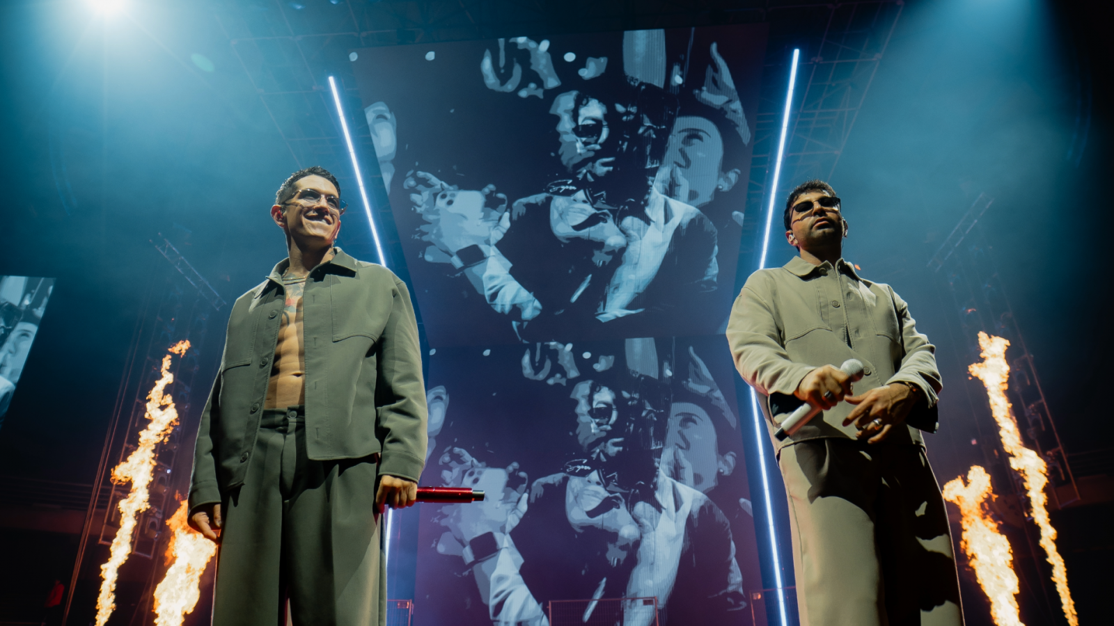 Lenny Tavárez y Justin Quiles hicieron vibrar el Movistar Arena con “Super Arte”
