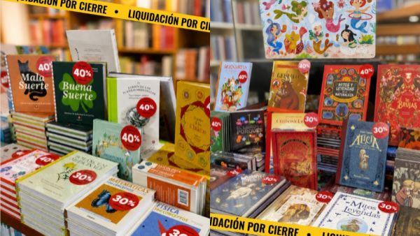 <p>"Descuentos imperdibles": Conocida librería anuncia su cierre y el remate de su catálogo</p>"Descuentos imperdibles": Conocida librería anuncia su cierre y el remate de su catálogo
