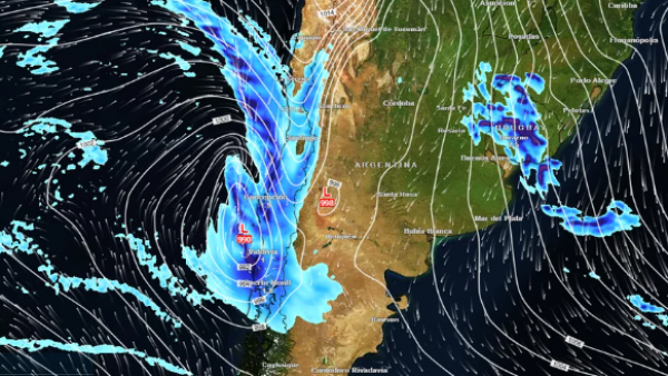 Sistema frontal en la zona centro-sur: ¿Qué significa río atmosférico categoría 4?