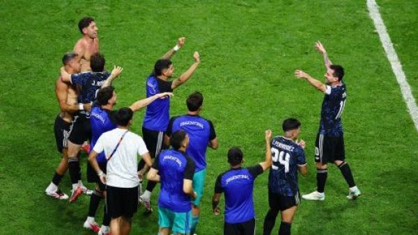 Todos se dieron cuenta: El cántico que se escuchó tras la victoria de Argentina
