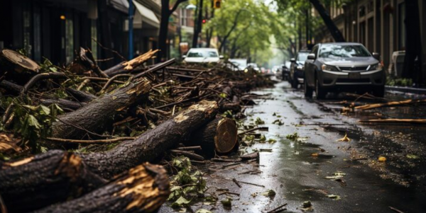 Gran Concepción enfrenta graves daños: Árboles caídos, inundaciones y rutas cortadas
