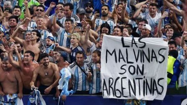 Las sanciones que arriesga Argentina tras mostrar lienzo alusivo a las Malvinas
