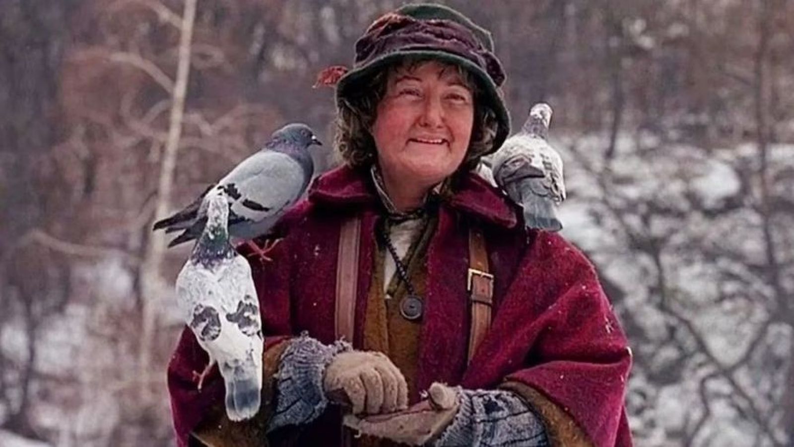 Murió Brenda Fricker, la inolvidable "Señora de las Palomas" de Mi pobre angelito 2
