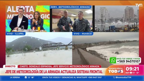 Sistema frontal: Advierten por marejadas anormales y destructivas en la costa